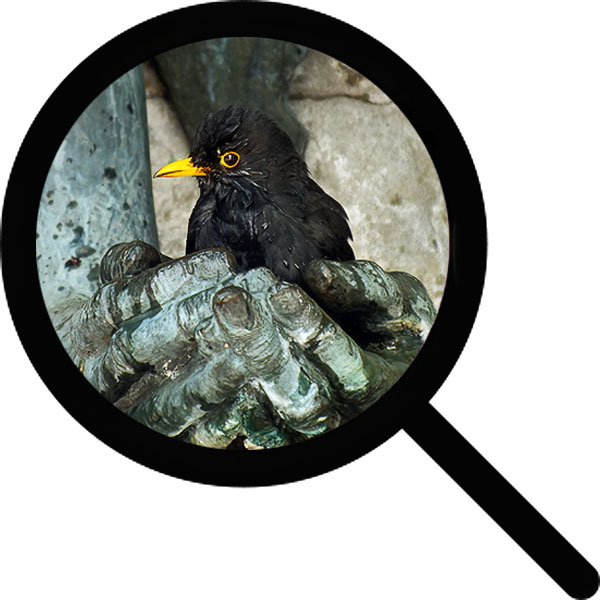 Lothar-Meßner-Brunnen im Postgäßchen